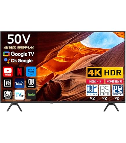 HISENSE ハイセンス 50U7F 1.5年使用