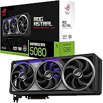 【中古】ASUS ROG ASTRAL RTX 5080 OC Asus ROG Astral OC GeForce RTX 5080 16 GB Video Card (rog