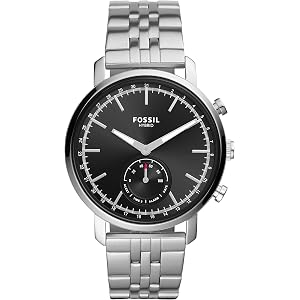 [Fossil] スマートウォッチ LUTHER BQT1100 メンズ シルバー