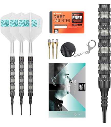 ROVE 10 18ｇ soft tip Target Rove 10 Soft Tip Darts - 18gm