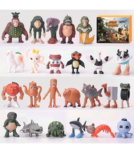 Amazon.co.jp: イタリアン ブレインロット フィギュア 合体 18cm