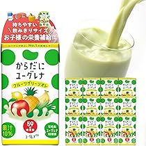 Amazon.co.jp: からだにユーグレナ グリーンスムージー 乳酸菌 15本入