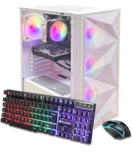 MXZ Gaming Desktop Computer, AMD Ryzen 5 5500, RTX 3060,16GB DDR4