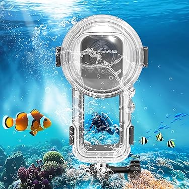 ダイビングビデオハウジング 水中カメラ☆スキューバダイビング用ハウジング - メルカリ