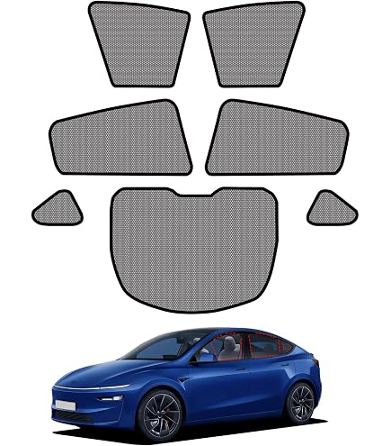 Amazon | 適用 テスラ モデルYL（6人乗り） 多機能車内サンシェード