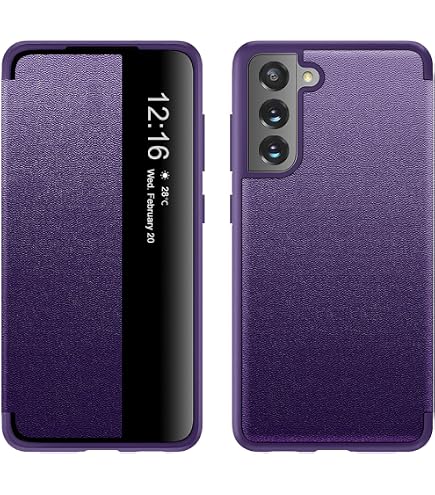 Amazon.co.jp: Galaxy S21 5G スマートクリアビュー ケース SMART