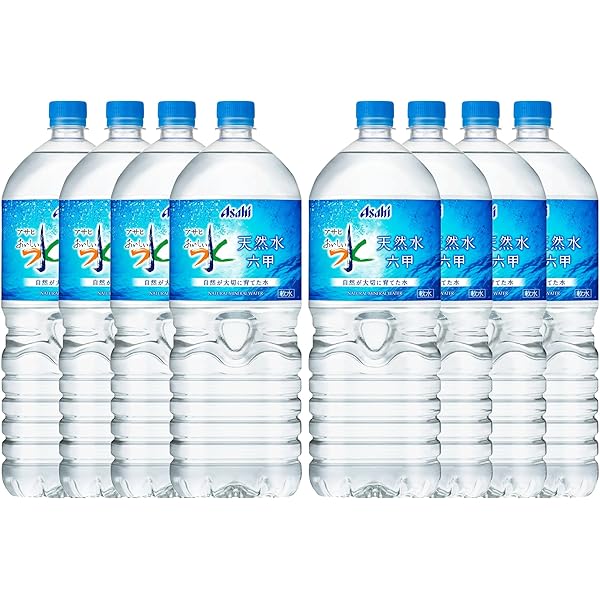 Amazon | アサヒ飲料 おいしい水 天然水 六甲 ラベルレスボトル