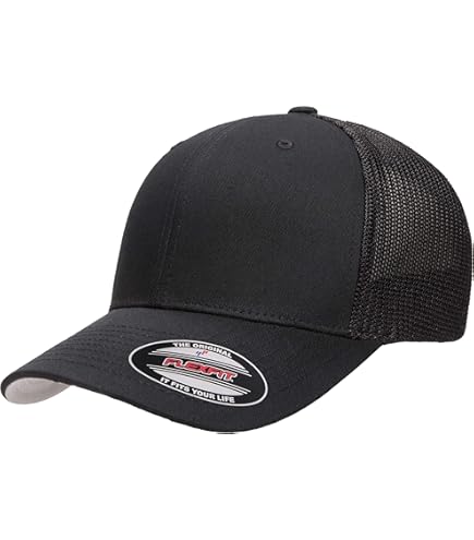 RAPDOM Tactical Air Mesh Flex Cap - Navy, Structured 6-Panel With Hook & Loop Patch