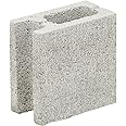 久保田セメント工業 コンクリートブロック 10cm 1/2コーナー 2個入り 1010060(2P) グレー