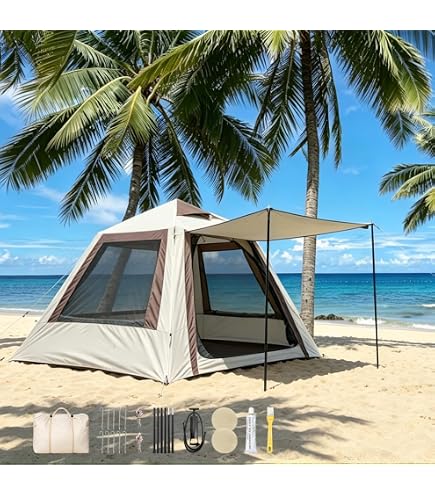Amazon.co.jp: PINEVALL FIREFLYインフレータブルテント エアーテント