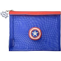 marvelポーチ Amazon | [マーベル] 刺しゅう P ポーチ 角型 XZ072-005 シロ | Marvel