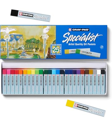 Amazon.co.jp: クレパス スペシャリスト 85色 88本セット ※木箱