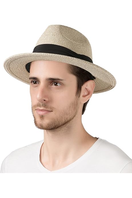 MAYLISACC Sun Hats for Men Wide Brim 