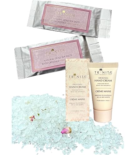 Amazon | 【トリネティ】アロマバスソルト(ローズ)＋ハンドクリーム