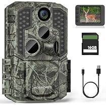 防犯カメラ トレイルカメラ 屋外 6000万画素 4K動画 小型トレイルカメラ Amazon.co.jp: 4kトレイルカメラ Wosports トレイルカメラ 不可視 防犯