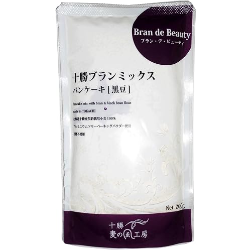 アグリ 十勝ブランミックス ホットケーキ 黒豆