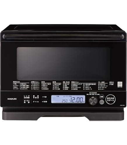 Amazon | KRD-183D/K(ブラック) 土鍋付き電子レンジ 18L | コイズミ 