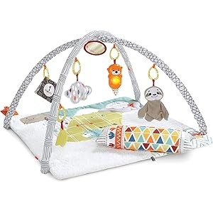 フィッシャープライス パーフェクトセンスデラックスジム【保育士認定】FXC37 【五感刺激】0か月～ 赤ちゃん 幼児 子ども 幼児 ベビー ジム プレイジム プレイマット メリー