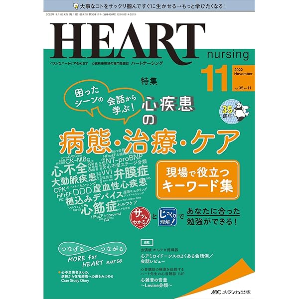 ハートナーシング2022年4月号〜2023年3月号 HEART NURSING（ハートナーシング）の最新号【2025年9月号 (発売