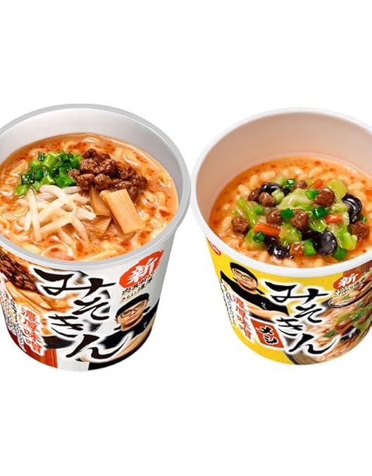 新みそきんラーメン＆みそきんメシ★計37こセット 楽天市場】各2種セット 合計4個 新みそきん 濃厚味噌ラーメン + 新みそ
