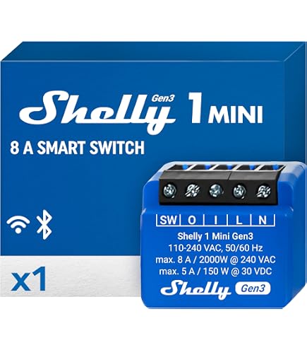 Contrôleur LED Shelly Plus RGBW - Pour Bandes 12-24V - Wi-Fi Et Bluetooth - Mesure Consommation - Sans Hub