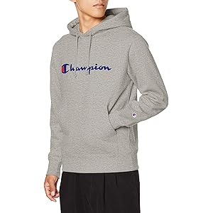 [チャンピオン] パーカー 裏毛 スクリプトロゴ 定番 ベーシック C3-Q102 メンズ