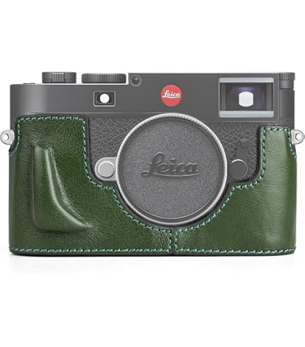 ★希少品★ライツ　ライカ LEICA LEITZ カメラケース LeicaM10新エバレディケースグリップタイプ サドルプルアップブラック