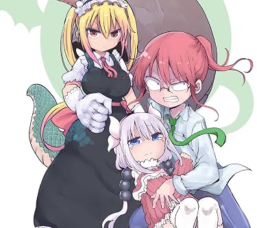 2021夏アニメ - 小林さん,トール,カンナ