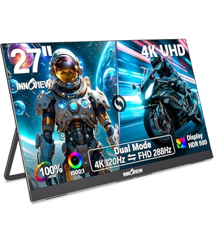 Amazon.co.jp: KEEPTIME デュアル モバイルモニター 23.8インチ 2画面