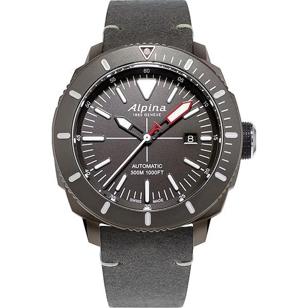 Amazon | ALPINA メンズ Seastrong Diver 300 GMT 自動、発光マーカー