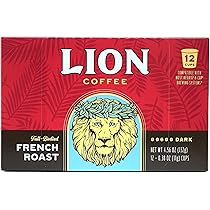 【ぶりん様】LION COFFEE キューリグ 12cups×4 Amazon.com: Lion Coffee Original Medium Roast Coffee, Single