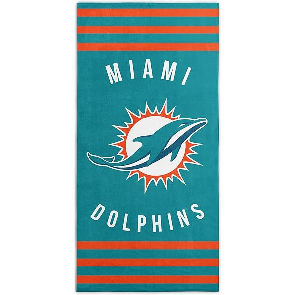 NFLマイアミドルフィンズ ビッグタオル Amazon.co.jp: Northwest NFL マイアミ・ドルフィンズ ユニ 大人用