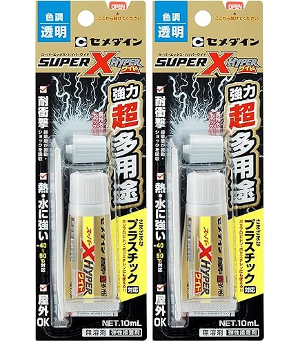 Amazon | セメダイン スーパーXG No. 777 クリア 135 mL | 接着剤