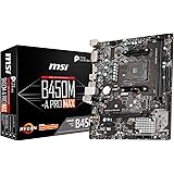MSI B450M-A PRO MAX M-ATX マザーボード [AMD B450チップセット搭載] MB4827