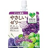 サントリー グリーンダカラ やさしいゼリー ぶどう&プルーン 130g ×6個