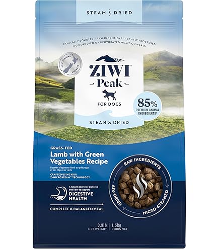Amazon.co.jp: スチーム＆ドライ・ドッグフード ラム 800G