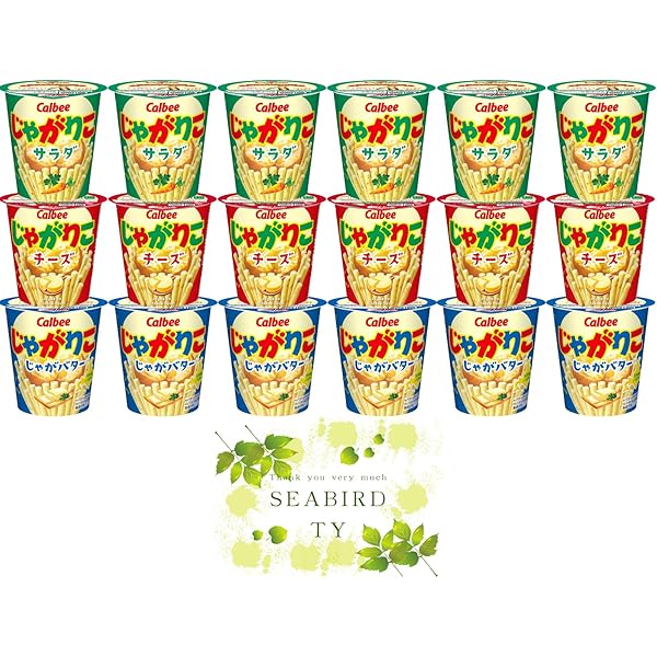 じゃごりこ 確認用 Amazon.co.jp: カルビー じゃがりこ 18個セット 3種類