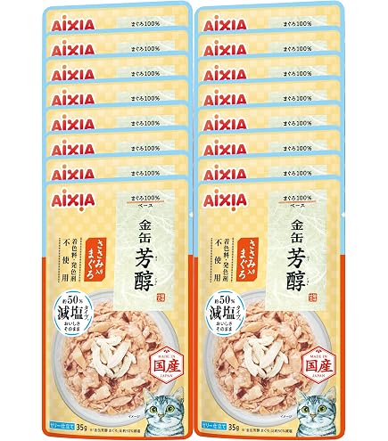 Amazon.co.jp: 金缶 芳醇 減塩タイプ ささみ入りまぐろ 35g : ペット用品