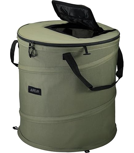 Amazon | ZIREE キャンプ ゴミ箱 折りたたみ式 軽量 ソフト