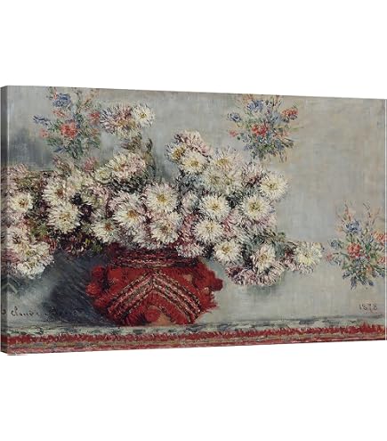Amazon.co.jp: アペックス 絵画 モネ『睡蓮 I』 42×47cm mone-5 ブルー