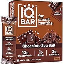 Amazon.co.jp: IQBAR 脳と体のケトプロテインバー