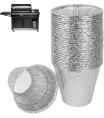 Traeger Grills BAC608 Lot De 5 Sacs EZ-Clean Pour Seau Graisse Et Cendres Aluminium