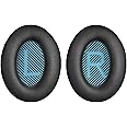 交換用イヤーパッド イヤークッション：Bose QuietComfort-15 (QC-15) QuietComfort-25 (QC-25) QuietComfort 35 & 35ii (QC35 & QC35ii) ヘッドホンに専用、Quiet