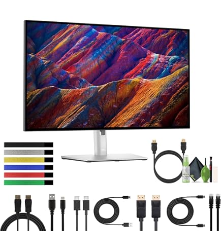 Amazon | Dell U2723QE UltraSharp 27インチ 4K USB-C ハブ
