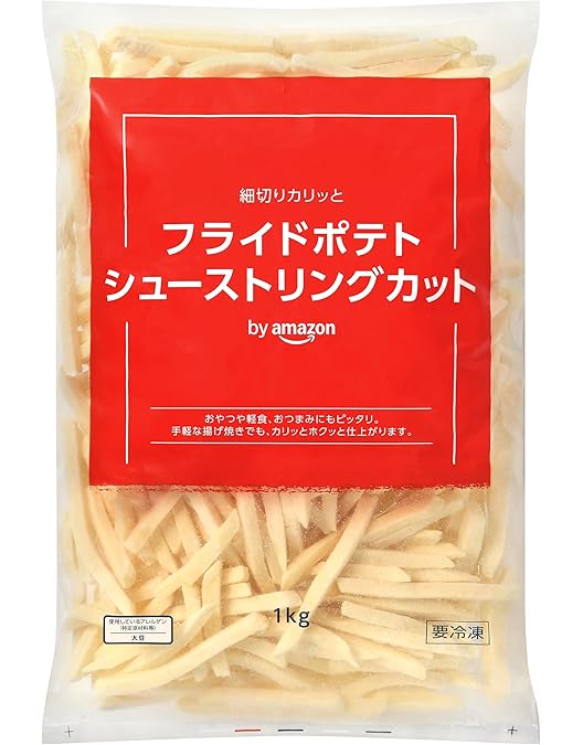 Amazon | ミニストップ Xフライドポテト 1袋 500g ［冷凍食品］ ポテト