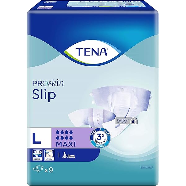 Amazon.co.jp: TENA スリップ マキシL/369800 9枚×6袋 ユニ・チャーム