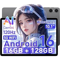 Amazon.co.jp: TECLAST Android 16 タブレット 10インチ 120Hz 画面