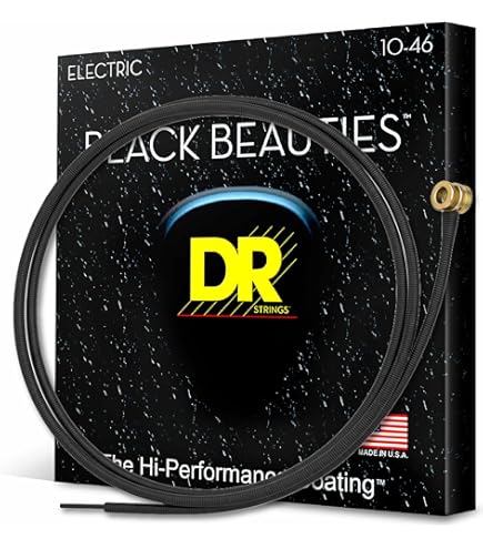 Amazon.co.jp: DR Strings (デーアール) ベース弦 BLACK BEAUTIES