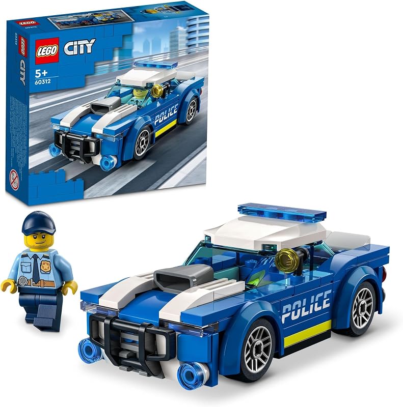 レゴ(LEGO) シティ ポリスカー おもちゃ 玩具 誕生日 プレゼント ブロック 知育 男の子 女の子 子供 5歳 6歳 7歳 8歳 街づくり パトカー 警察 乗り物 車 ミニカー 60312