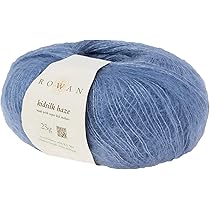 Amazon.co.jp: (Blue) - Rowan Yarns Kidsilk Haze 210 m / 25gr 